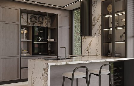 Заказать кухню Кухонный гарнитур Луна в Кемерово